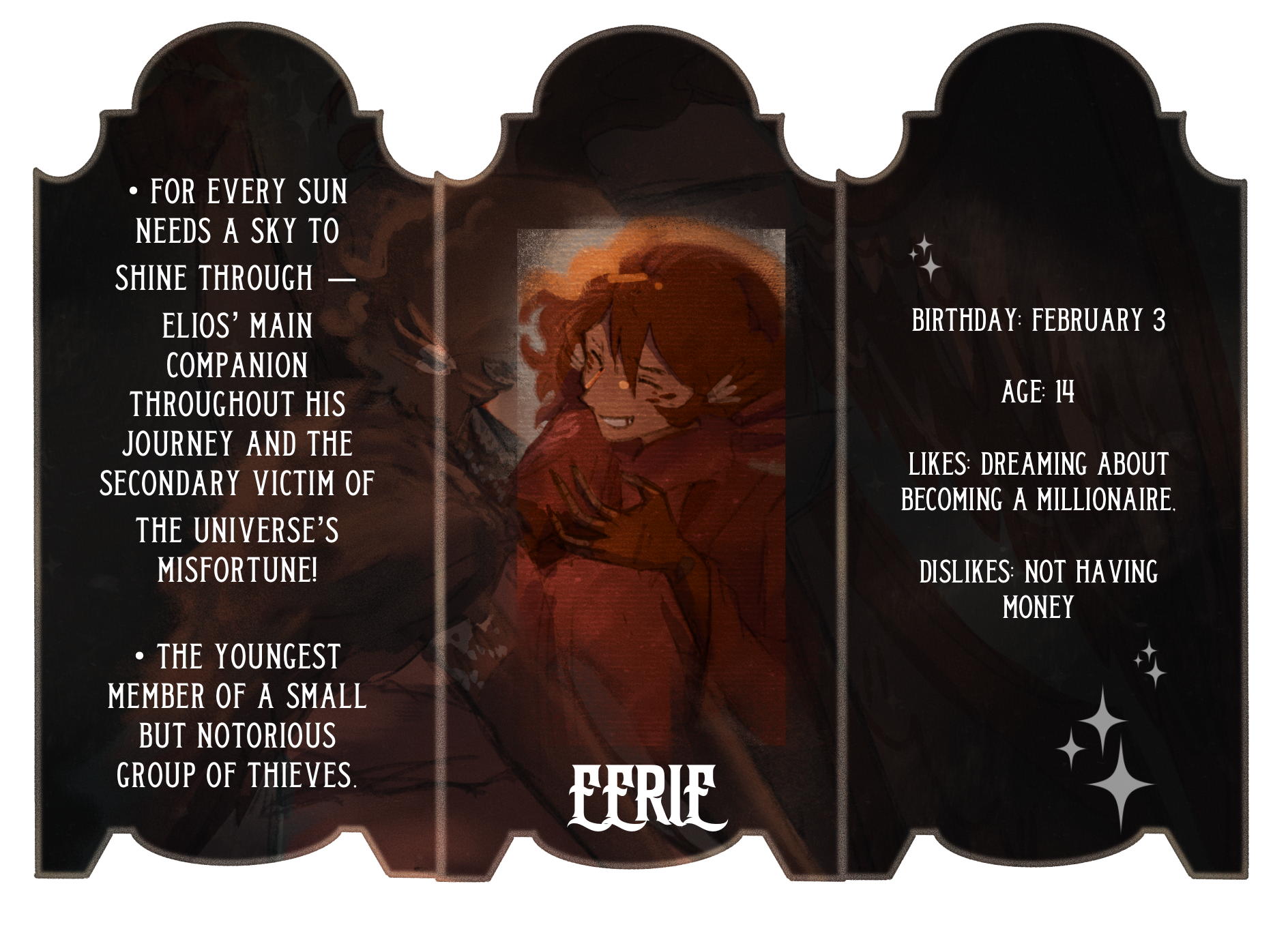 She was born at twilight, when night and day converged