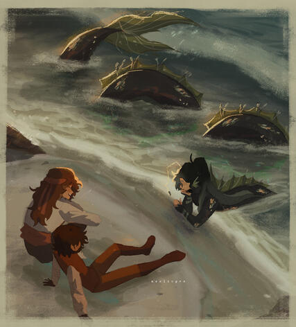 Pirate/Mermaid Au (4)